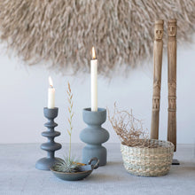 Load image into Gallery viewer, Stoneware Tealight/Taper Holder