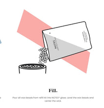 Load image into Gallery viewer, Notes Starter Candle
