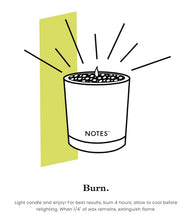 Load image into Gallery viewer, Notes Starter Candle
