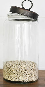Canister with Lid 14"