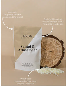 Santal And Atlas Cedar Wax Bead Pack