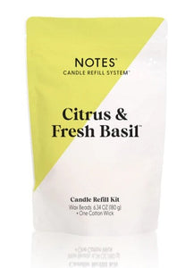 Citrus and Fresh Basil Wax Bead Pack
