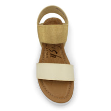Load image into Gallery viewer, Blowfish-Tia w/Gold Strap Sandal
