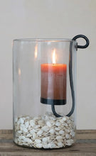 Load image into Gallery viewer, Round Glass Cylinder w/ Candle Holder
