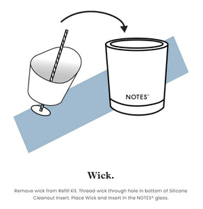 Notes Starter Candle