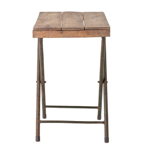 Wood Table w/Metal Legs