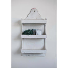 Load image into Gallery viewer, 3-Tier White Wall Shelf
