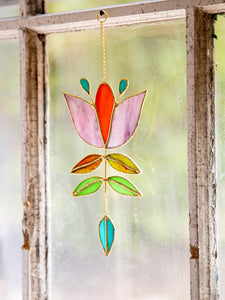 Stained Glass Fold Flower by Natural Life